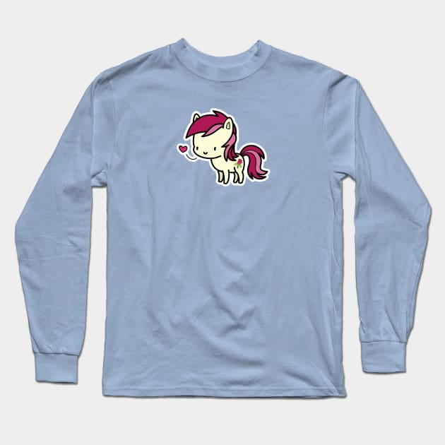 Roseluck chibi Long Sleeve T-Shirt by Drawirm